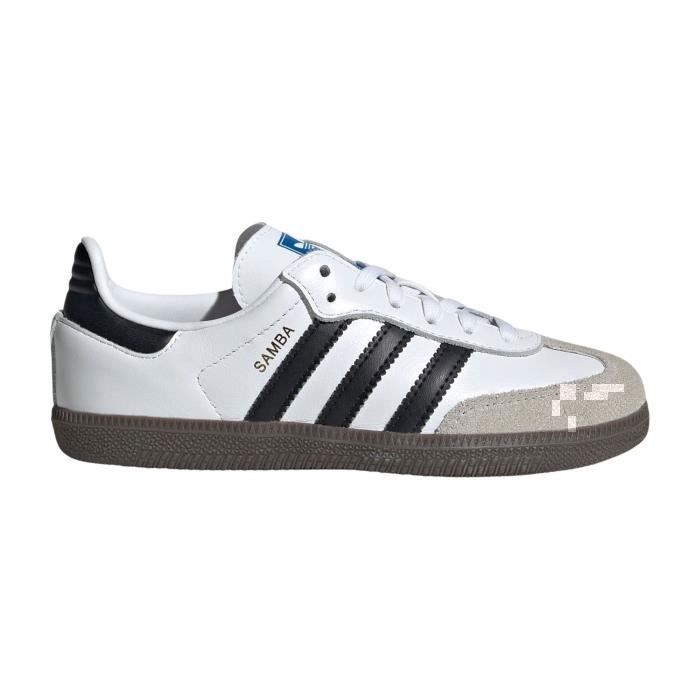 Adidas Basket - ADIDAS - Samba OG - Enfant - Empeigne cuir & daim - Semelle caoutchouc