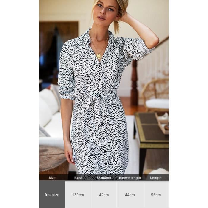Robe Chemise Fille été En Coton - Taille 8, Occasion Très Bon état, Marque Chach