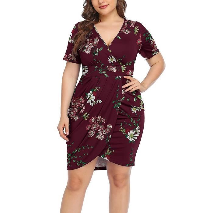 robe portefeuille courte