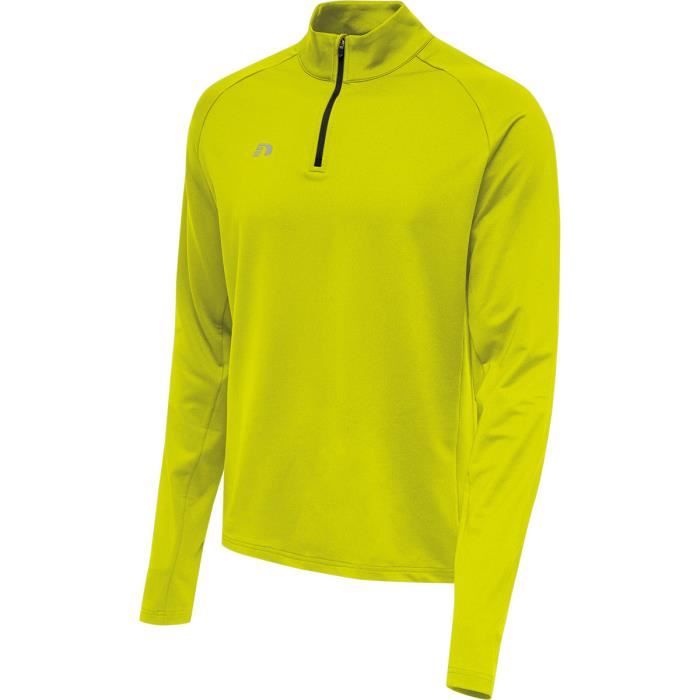 veste de running - newline - core midlayer - homme - vert clair - manches raglan