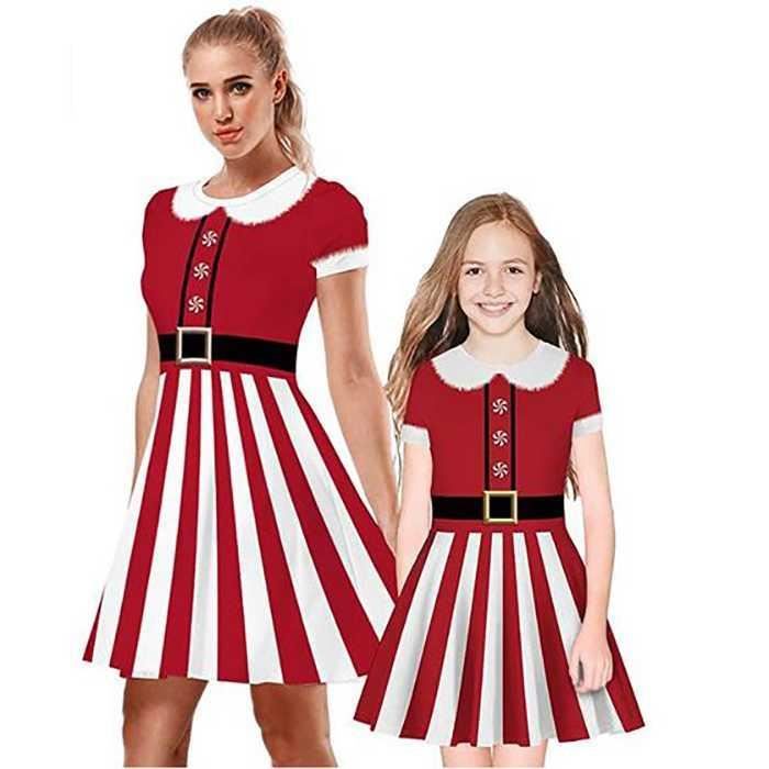 robe noel mere fille