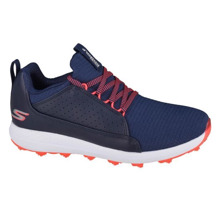 skechers go golf max mojo 14887-nvpk, femme, bleu marine, chaussures de golf