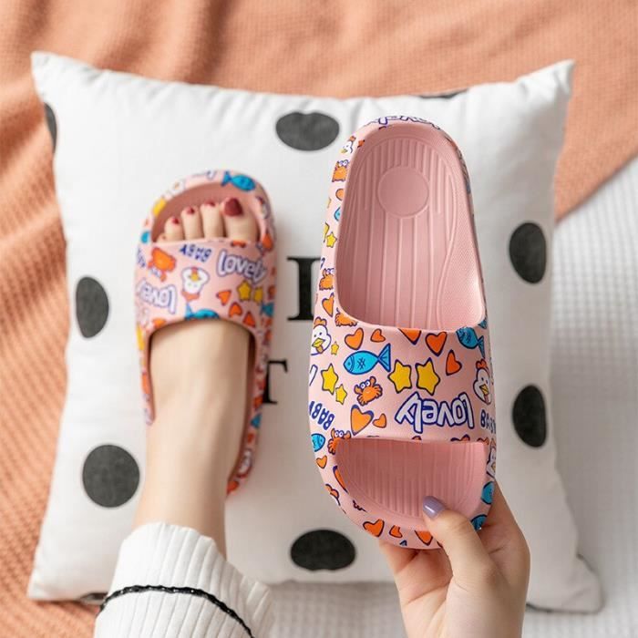 Sandales Pantoufles Pour Femme - Perforées, Respirantes, à Séchage Rapide - Semelle En Caoutchouc Antidérapante - Idéales Pour La Plage, La Piscine, Le Jardin Ou La Maison