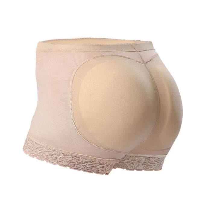 Culotte Gainante Femme Remontant Fesses – Push Up Invisible Avec Rembourrage + Contrôle Ventre Plat – Dentelle Sexy & Confort Toute La Journée
