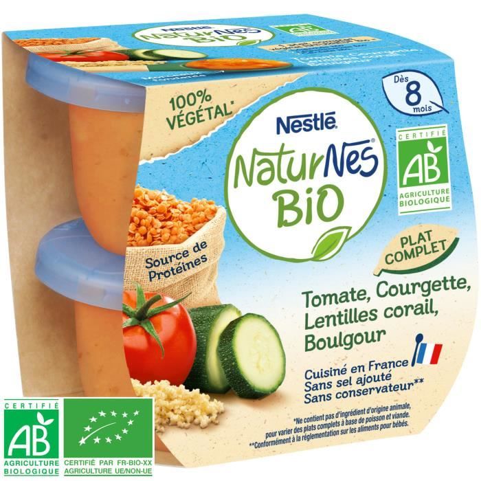 Nestle Naturnes Repas Bebe Bio Des 8 Mois Tomate Courgette Lentilles Corail Et Bourgour 2 Pots X 190 G Achat Vente Legumes Cuisines Nestle Naturnes Repas Bebe Bio Des Nestle Naturnes Repas Bebe Bio Des 8 Mois Tomate Courgette Lentilles Corail Et Bourgour 2 Pots X 190 G Achat Vente Legumes Cuisines Nestle Naturnes Repas Bebe Bio Des