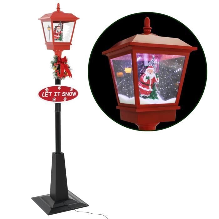 En bois Bonhomme de neige Arbre de Noël décoration /"LET IT SNOW/" fait main