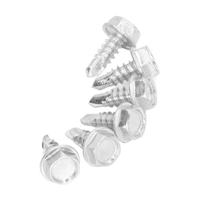 20 Attaches à Vis En Métal Pour Perles – Connecteurs Baril Blanc K – Cuivre