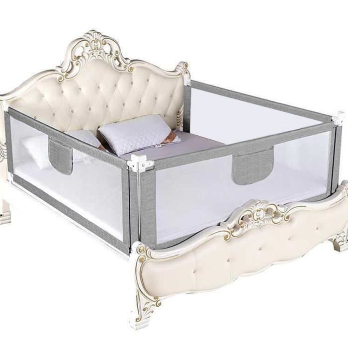 Tour De Lit Bébé Universel Gagi Nest + Pochette - Barrière Sécurité Doux Et Respirant