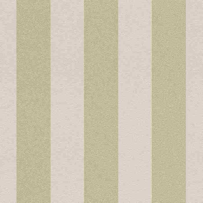 Papier Peint Rasch Poésie - Nuages Et Rayures - Gris/Bleu/Blanc - Rouleau 10,05m X 0,53m