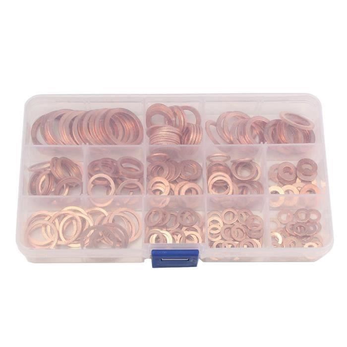 Rondelle plate Copper Crush,Assortiment de joints annulaires plats ...