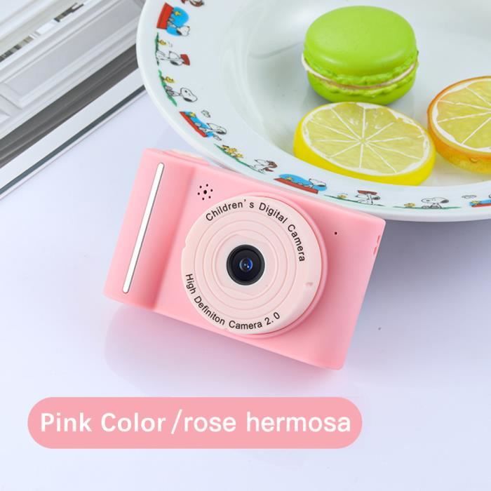 Mini Appareil Photo Numérique 1080P Vintage - Caméra Portable Avec Lampe LED, Écran LCD