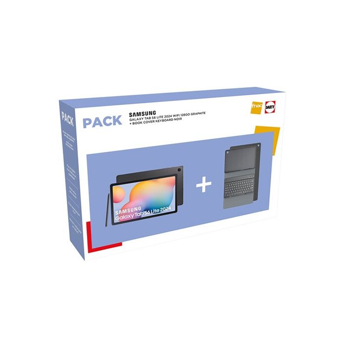 Pack Tablette Tactile Samsung Tab S6 Lite 10 4 + Book cover keyboard - vue 4