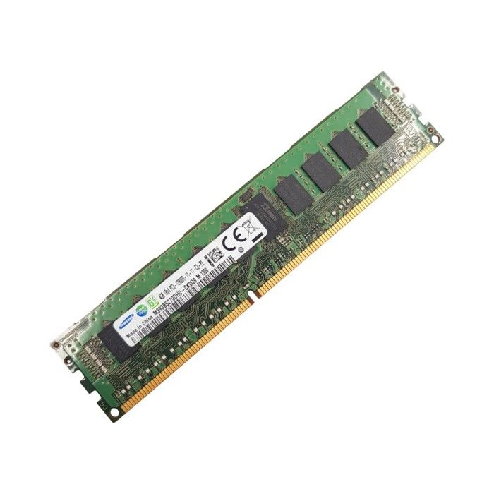 Barette mémoire 4Go RAM DDR3 Samsung M393B5270DH0 CK0 DIMM PC3L 2Rx8 - vue 3