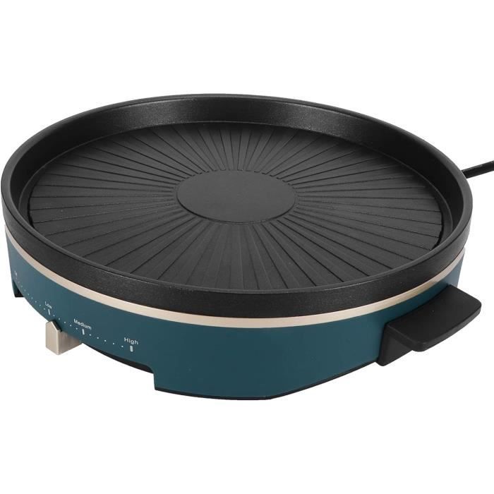 Petra Grill Électrique 2 En 1 - Double Plaque Antiadhésive Sans PFAS - Grill & Plancha Avec Bac Égouttage