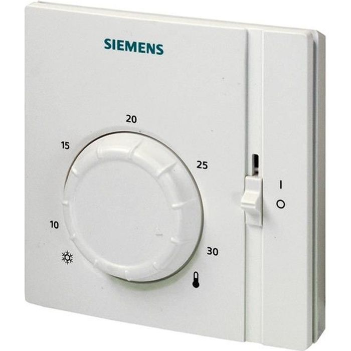 Thermostat d'ambiance universel RAA31 - SIEMENS - Blanc