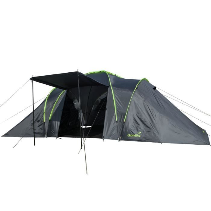 Skandika Daytona XXL - Tente de camping dôme familiale - 6 personnes - 570x390cm