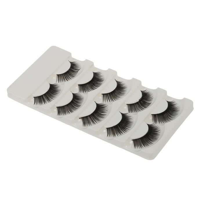 Faux Cils Réutilisables Noir Plein Volume Pink Paris - Style Vison Avec Colle