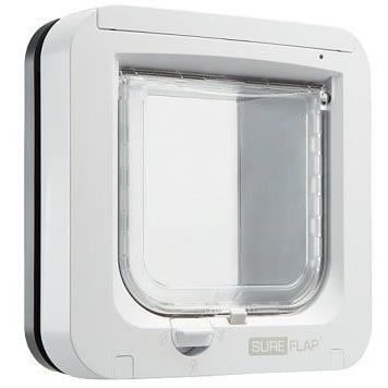 SUREFLAP Chatière à Puce électronique (blanc/gris)