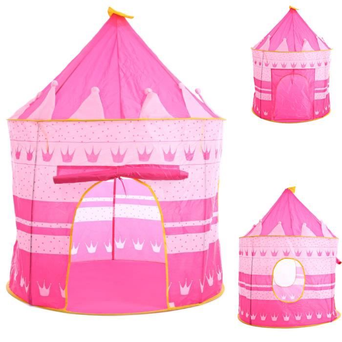 Benebomo Tente Enfant, Tente de Jeu Rose,tentes de Jeu pour Les Filles,Tente  Enfant Interieur,Tente de Chateau de Princesse pour Les Enfants,Maison de  Jeu pour Le Jardin, Cadeaux pour Les Enfants : 