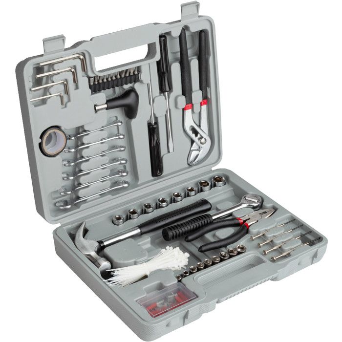 Trousse à outils 122 Pcs Boîte à Outils Outil Set Boîte à outils Boîte à outils Box