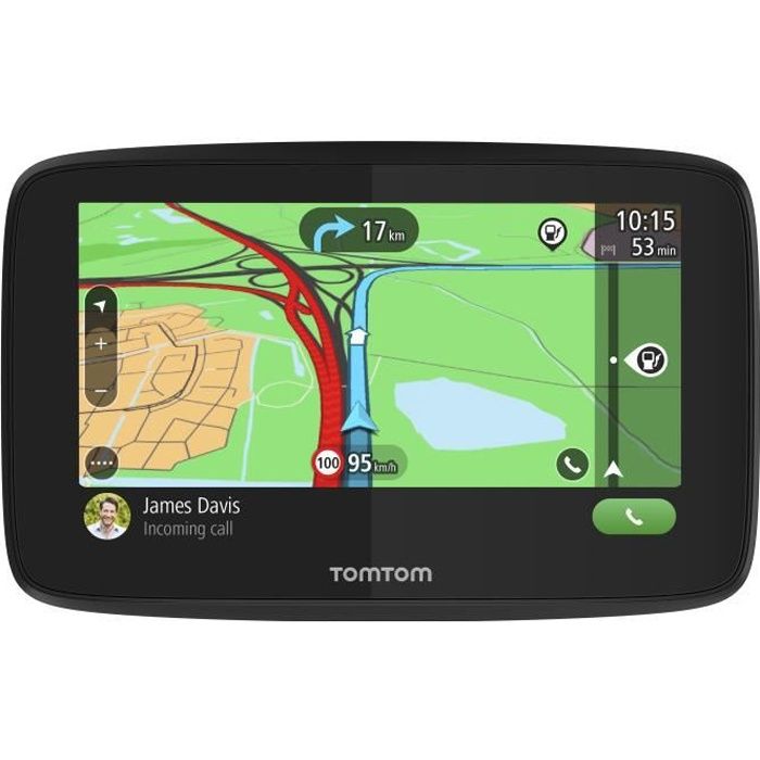 GPS Auto TomTom GO Essential 6 Europe 49, Wi-Fi intégré, appels mains-libres