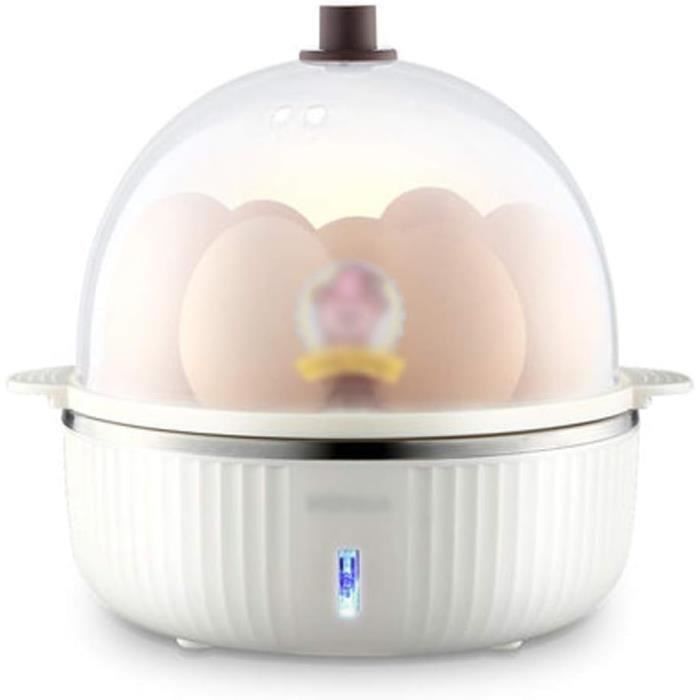 Cuiseur À Vapeur De Légumes,Cuiseur D'Oeufs, Bleu Ménage Petit Cuiseur