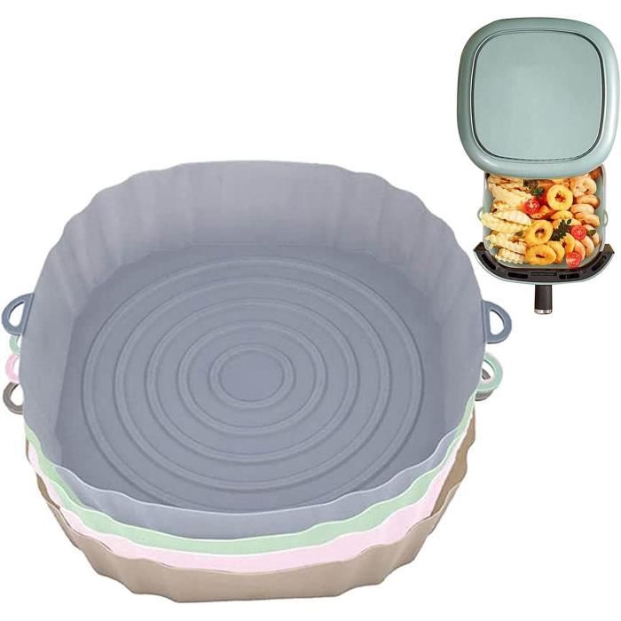 Plateau De Rechange Noir 21,5 X 21,5 Cm Pour Friteuse à Air 2L – Compatible AF141 Et Modèles Similaires – Cuisson Facile Et Nettoyage Rapide