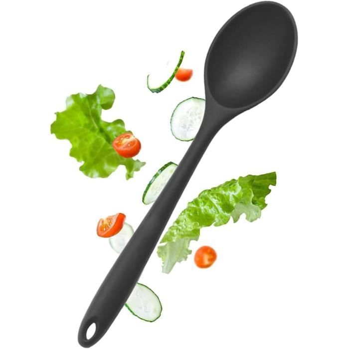 Cuillère De Cuisine Lacor - Silicone Gris | Anti-adhésif & Résistant Chaleur