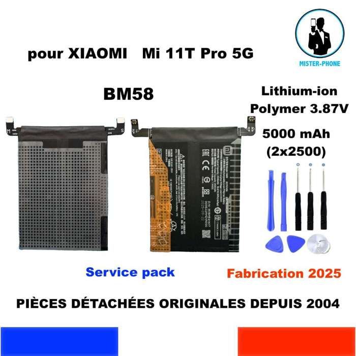 Batterie Neuve Pour Xiaomi Mi 11T Pro - Originale