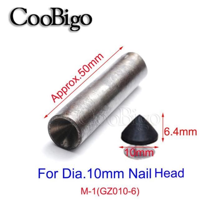 Outil De Poinçonnage Pour œillets 2 Mm - Poinçon Creux En Acier, Poignée Ergonomique, Pour Cuir Et Tissu - 9