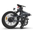 Vélo électrique -léger 17.5kg-ADO Air20S- Batterie Amovible 250W 3 Modes de conduite Ecran IPS Hauteur Réglable Pouces-1