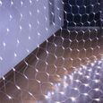 Filet lumineux LED étanche, 8Modes d'éclairage, 220V, 1.5x1.5m, 3x2m, 4x6m, décoratio warm white|EU plug 220V|1.5MX1.5M -WILM10288-1