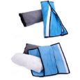 Coussin d'oreiller de sommeil d'épaule d'enfants pour enfants Coussin de ceinture de sécurité de voiture automatique (bleu)-1
