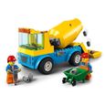 Jeu de construction - LEGO - City Le Camion Bétonnière - Véhicule de construction pour enfants dès 4 ans-1