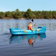 Kayak gonflable 2 places SURPASS - Pagaie double en alu - Résistant aux chocs et aux UV-1