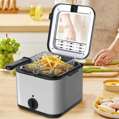 Friteuse 5 L 2000W 190°C COSTWAY Friteuse Electrique En Acier Inoxydable 2000W Avec Contenance 3 L, Panier à Friture 1,6KG Avec Crochet Température Et Minuterie Réglable Friteuse Costway 5L 2000W Friteuse 5 L 2000W 190°C COSTWAY Friteuse Electrique En Acier Inoxydable 2000W Avec Contenance 3 L, Panier à Friture 1,6KG Avec Crochet Température Et Minuterie Réglable Friteuse Costway 5L 2000W