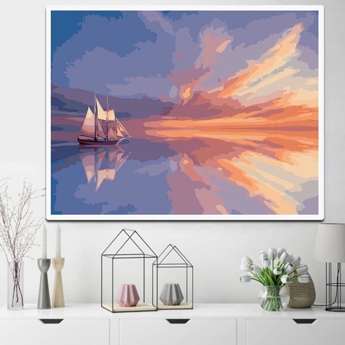 Bouddha Bricolage Kits Peinture Par Numéro Photos Pour Adultes Sur Toile Peinture Acrylique Dessin Coloriage Par Numéros Déc[u17223] - Beaux-Arts et Loisirs créatifs