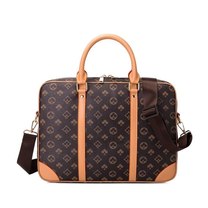 Sac main Sac main de marque de luxe en cuir pour hommes sac