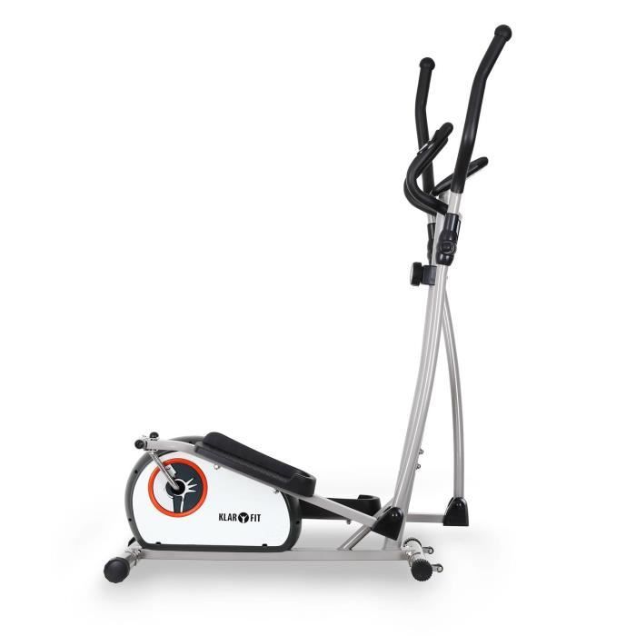 Klarfit Ellifit Basic 10 Velo elliptique crosstrainer ordinateur de bord avec ecran LCD et pulsometre integres Cdiscount Sport