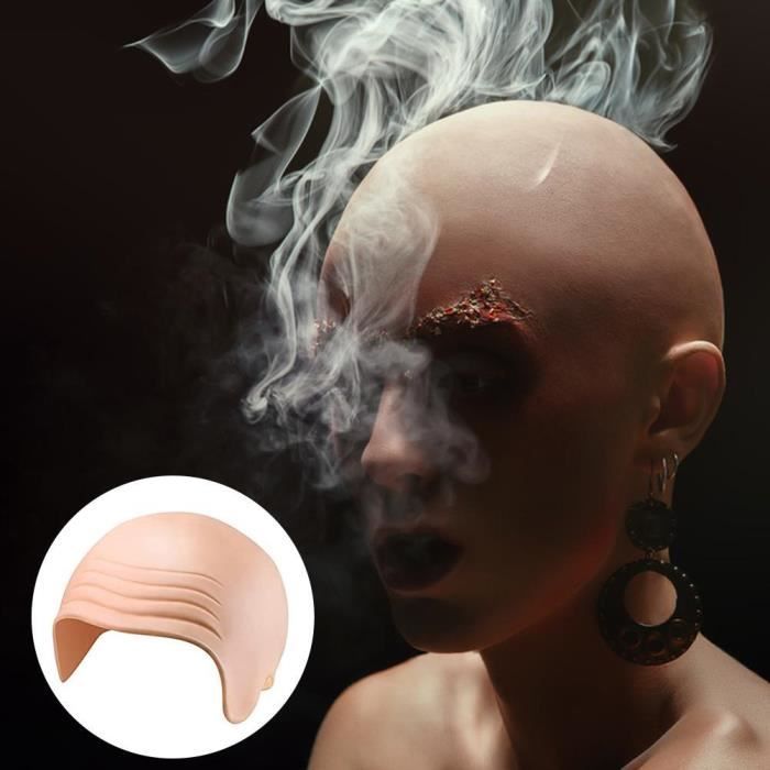 Chapeau chauve en latex Latex chauve chapeau t te perruque chapeau