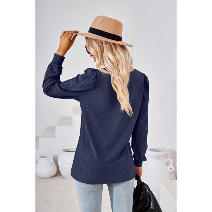 Sweatshirt De Noël Pour Femme – Manches Longues, Imprimé Festif – En Polyester Doux – Cadeau Idéal Pour Les Fêtes - 7