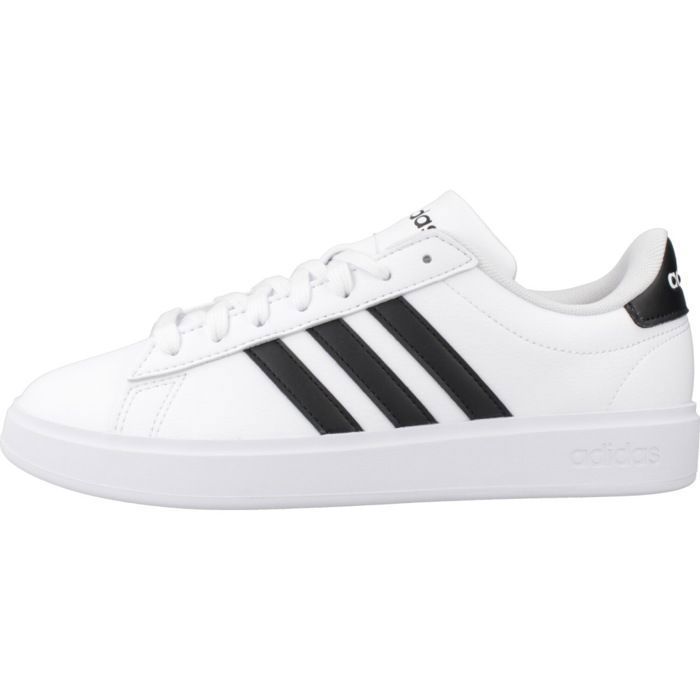 Grand Court Basket Adidas Femme Blanche Et Noir CHAUSSURES