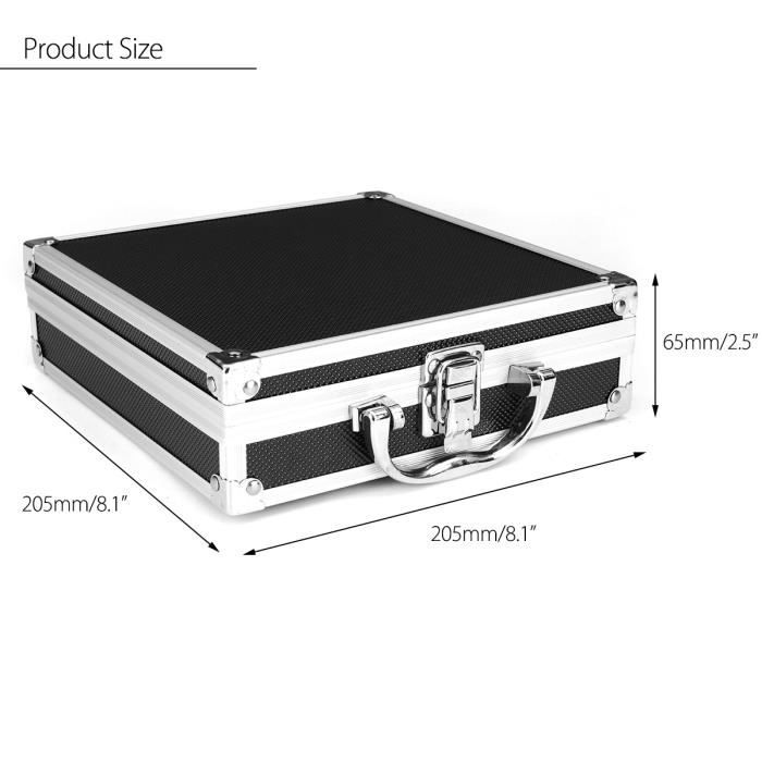 TEMPSA Boîte à Outil Portable Petit Rangement Alliage d'Aluminium Case  Organisateur - Cdiscount Bricolage