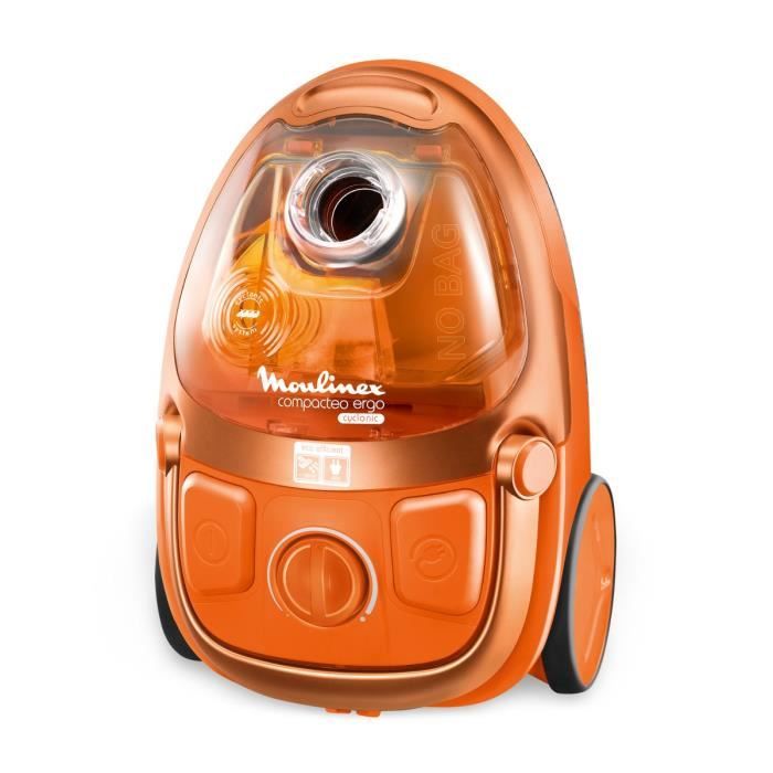 Aspirateur moulinex sans 2025 sac compacteo ergo cyclonic