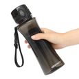Gourde - Bouteille isotherme,UZSPACE 350-500ML bouteille d'eau sans BPA en plein air Sport Tour Camping Portable - Type Cyan-350ml-2