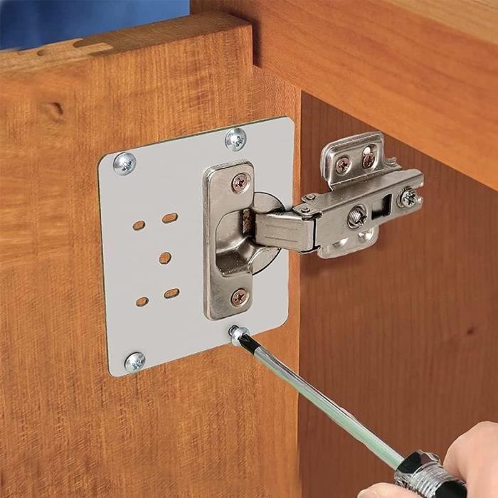 6 pièces Kit de Réparation pour Charnières, Plaque de Réparation de — free download