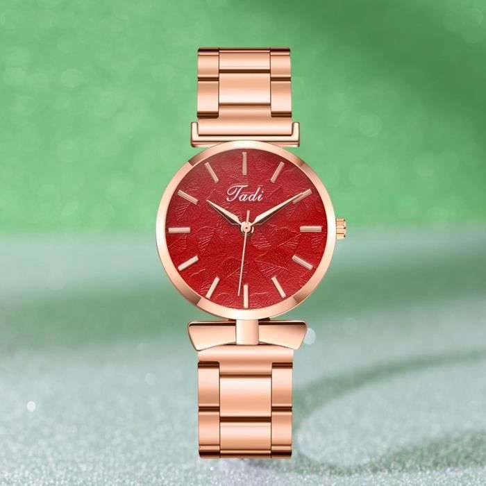 Montre Bering Femme Quartz - Boîtier Acier 27 Mm, Verre Saphir, Bracelet Milanais, étanche 3 ATM
