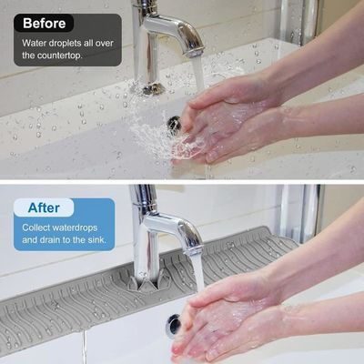 Anti Eclaboussure Evier Tapis De Robinet En Silicone, Protection Anti