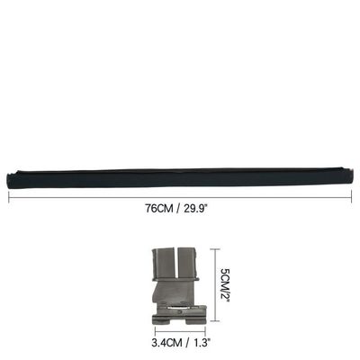 Pare-Soleil Rideau Toit Ouvrant Voiture Pour Audi Q5 2009-2017 - Protection UV Isolation Thermique Gris - 1K9877307A