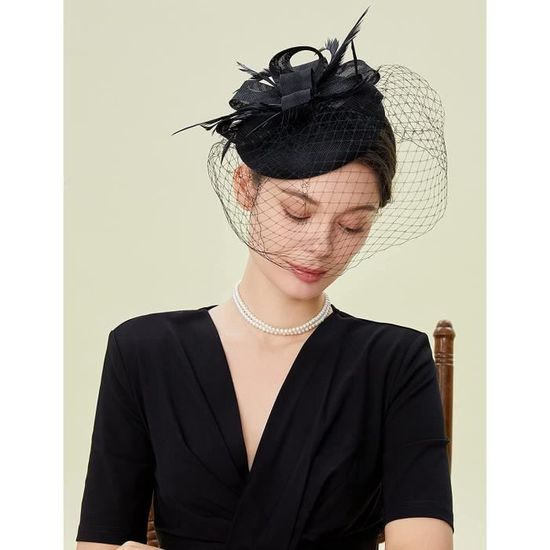 Chapeau Fascinator Plumes | La boutique du chapeau